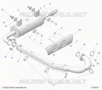 ENGINE, ECHAPPEMENT