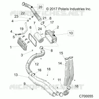 ENGINE, PRISE D'AIR SYSTEM