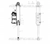 AMORTISSEUR and RESERVOIR (REAR TRACK)(EDGE)