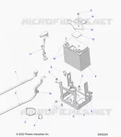ELECTRICITE, BATTERY/BOX AND CABLES