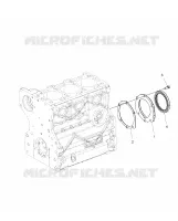 ENGINE, VILEBREQUIN OIL SEAL FLANGE