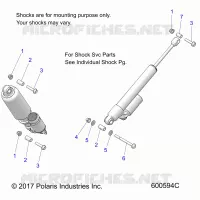 SUSPENSION ARRIERE SHOCKS MNTG.