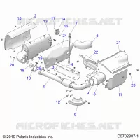 ENGINE, ECHAPPEMENT