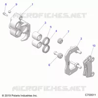 BRAKES, ETRIER DE FREIN ARRIERE