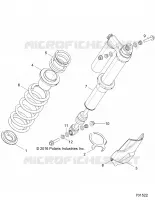 SUSPENSION, AMORTISSEUR ARRIERE MOUNTING