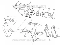FRONT FREIN XPRESS 300 W969530 and XPRESS 400 W969540 (4935923592C001)