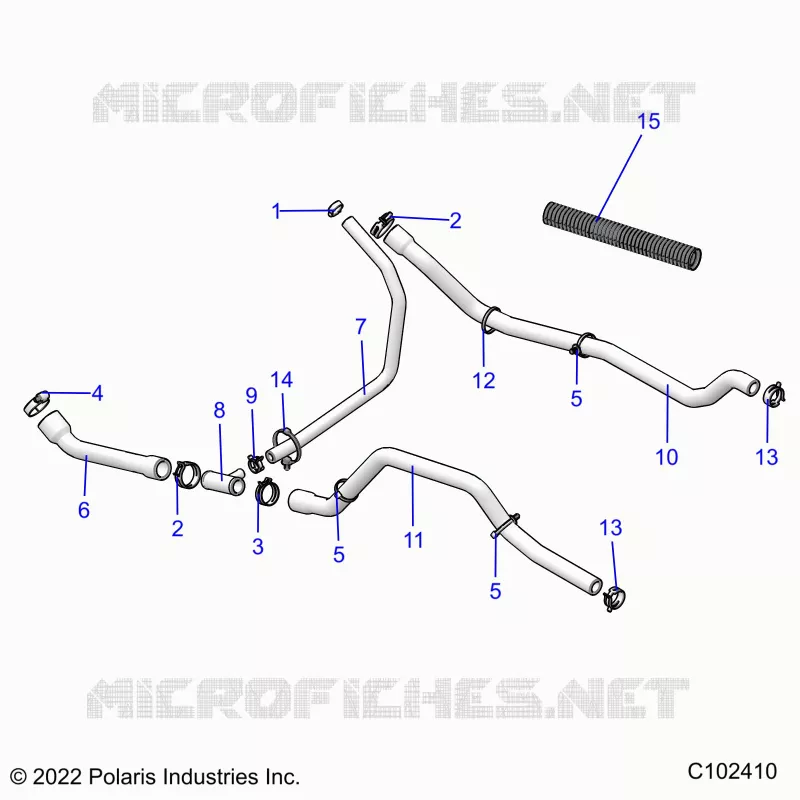 ENGINE, SYSTÃˆME DE REFROIDISSEMENT, HOSES