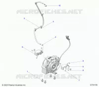 SYSTÃˆME DE TRANSMISSION, FRONT GEARCASE MOUNTING