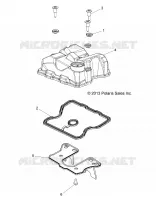 MOTEUR, COUVERCLE SOUPAPE