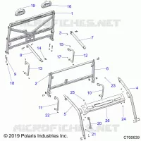 CHASSIS, CAB CADRE