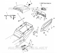 CARGO BOX/FEU ARRIERE ASM