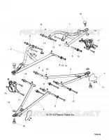 SUSPENSION AVANT CONTROL ARMS