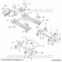 SIEGE MOUNTING, FRONT