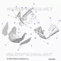 CARROSSERIE AVANT ASM./FENDERS