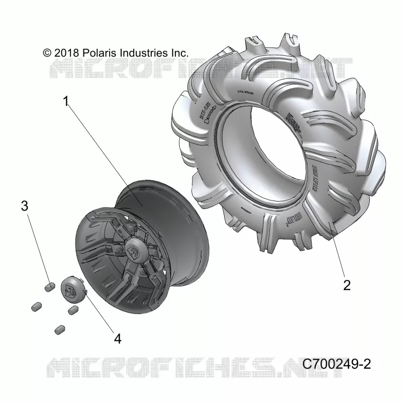 ROUES, REAR
