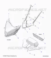 ELECTRICITE, HEADLIGHT AND TAILLIGHT