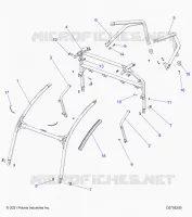 CHASSIS, CAB CADRE