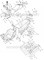 CHASSIS AND SIEGE SPORT, TRAIL, 400 AND 600 (4912701270001A)