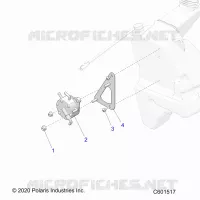 SYSTÃˆME D'ALIMENTATION, FUEL PUMP MOUNTING