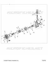 SYSTÃˆME DE TRANSMISSION, FRONT GEARCASE