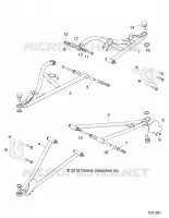SUSPENSION AVANT CONTROL ARMS