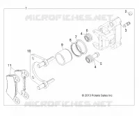 FREIN ARRIERE CALIPER