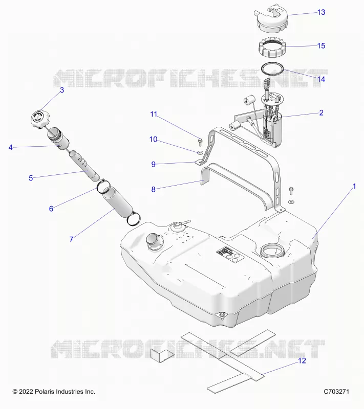 SYSTÃˆME D'ALIMENTATION, FUEL TANK
