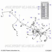 ELECTRICITE, MAIN WIRE HARNESS