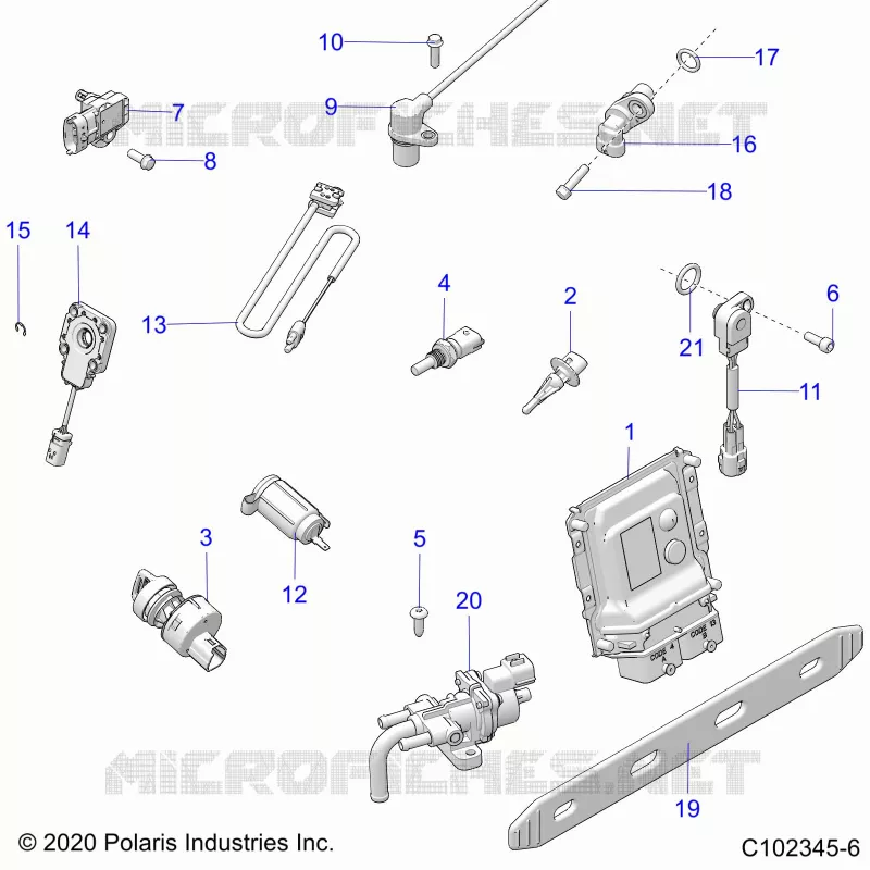 ELECTRICITE, SWITCHES, SENSORS, ECU AND CONTROL MODULES