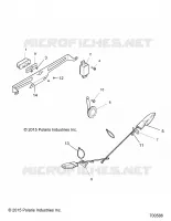 ELECTRICITE, LICENSE PLATE LIGHT, TURN SIGNAL AND HORN