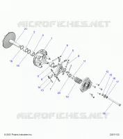SYSTÃˆME DE TRANSMISSION, PRIMARY CLUTCH