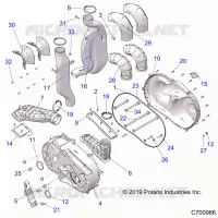 SYSTÃˆME DE TRANSMISSION, CLUTCH COVER AND DUCTING