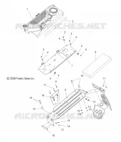 CHASSIS, PROTECTION D'EMBRAYAGE AND COVER