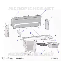 CARROSSERIE ARRIERE CLOSEOFF, AND FENDERS