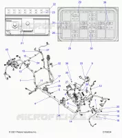 ELECTRICITE, WIRE HARNESS, CHASSIS, ULTIMATE LE