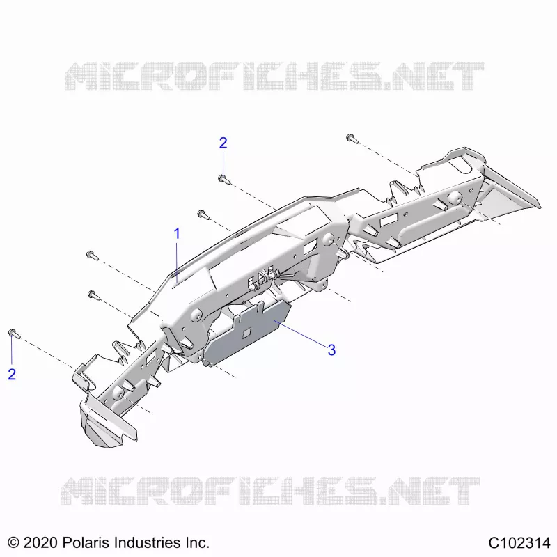 CARROSSERIE ARRIERE BUMPER
