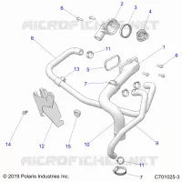 REFROIDISSEMENT, THERMOSTAT AND BYPASS