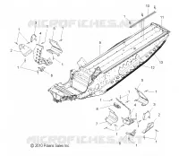 CHASSIS, ASM. AND REPOSE PIEDS