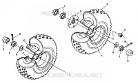 ROUE INTERMEDIAIRE 6X6 350L W938739 (4924062406027A)
