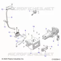 CHASSIS, TREUIL