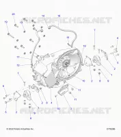 SYSTÃˆME DE TRANSMISSION, GEARCASE, MAIN, MOUNTING