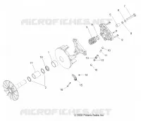 SYSTÈME DE TRANSMISSION, PRIMARY CLUTCH