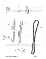 CHAINE DE DISTRIBUTION AND SPROCKET