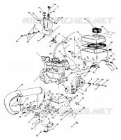 SUPPORT MOTEUR 500 and 500 Classic (4919251925013A)