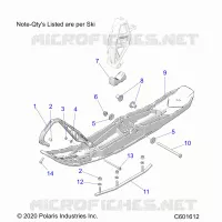 STEERING, SKI ASM