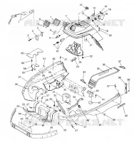CARROSSERIE AVANT LITE 0963433, EURO LITE E963433 and LITE DELUXE 0963431 (4931663166A007)