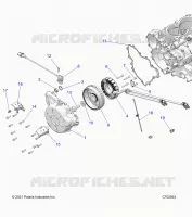 ENGINE, STATOR AND FLYROUE