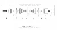 SYSTÈME DE TRANSMISSION, ARBRE DE TRANSMISSION ARRIERE
