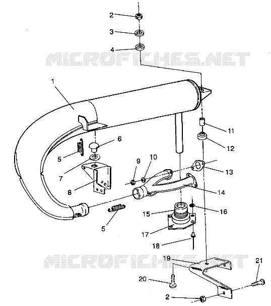 ECHAPPEMENT TRAIL/0930761 (4923222322030A)