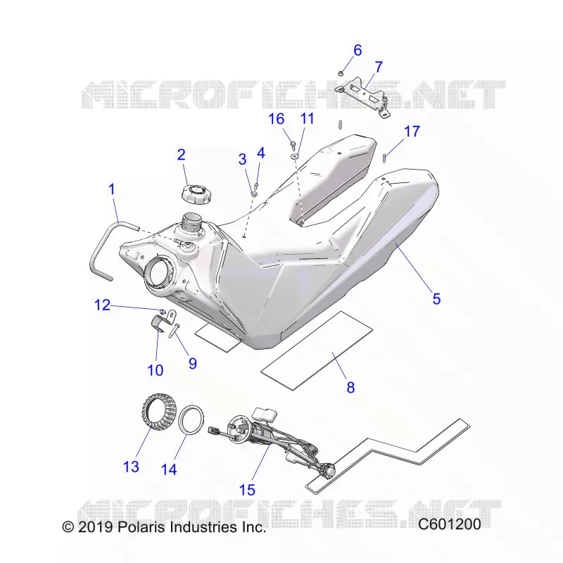 SYSTÃˆME D'ALIMENTATION, FUEL TANK ASM.